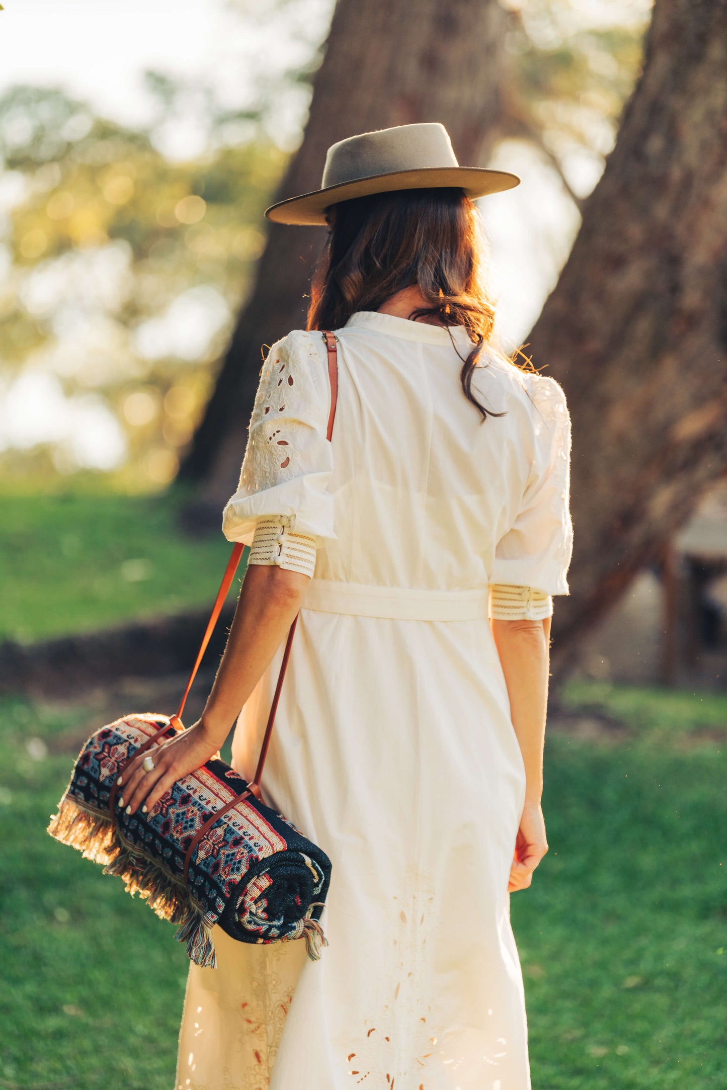 picnic rug carry strap