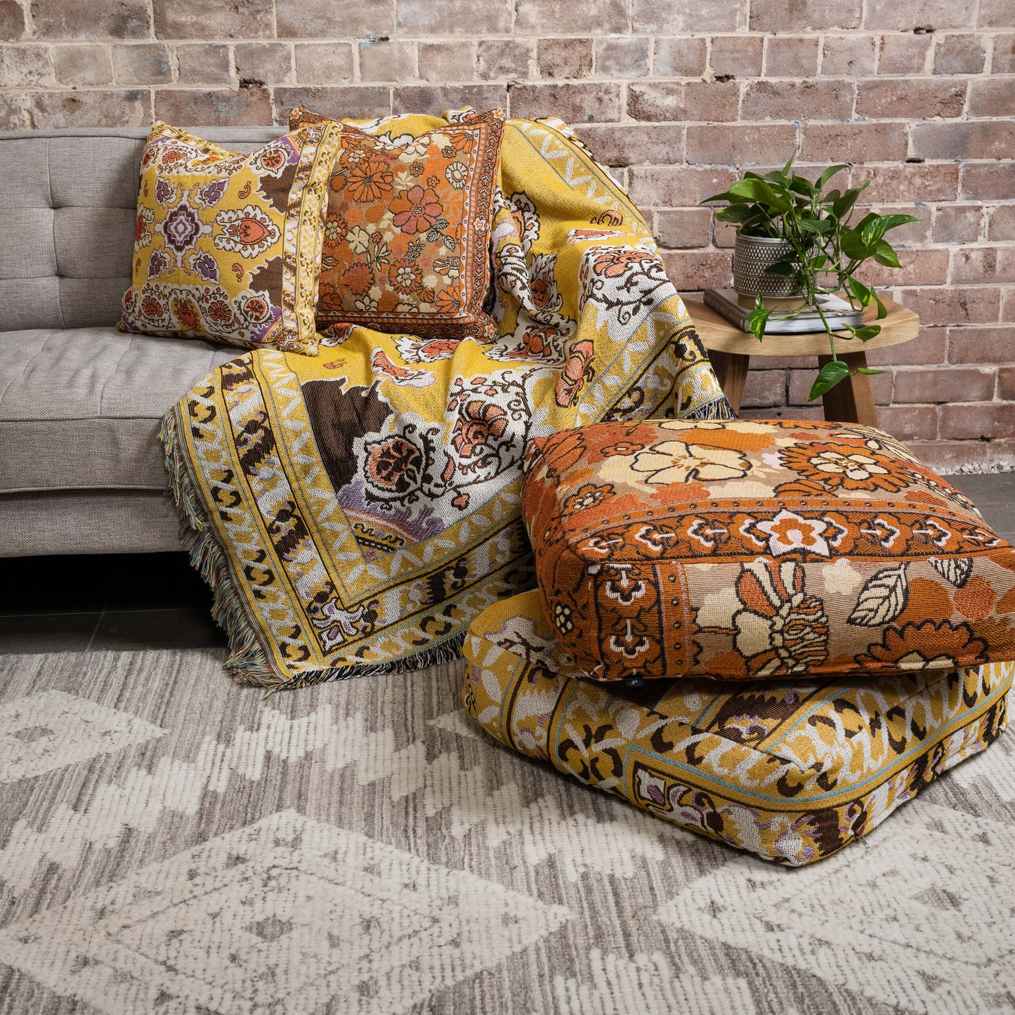 boho cushion covers - Hendeer