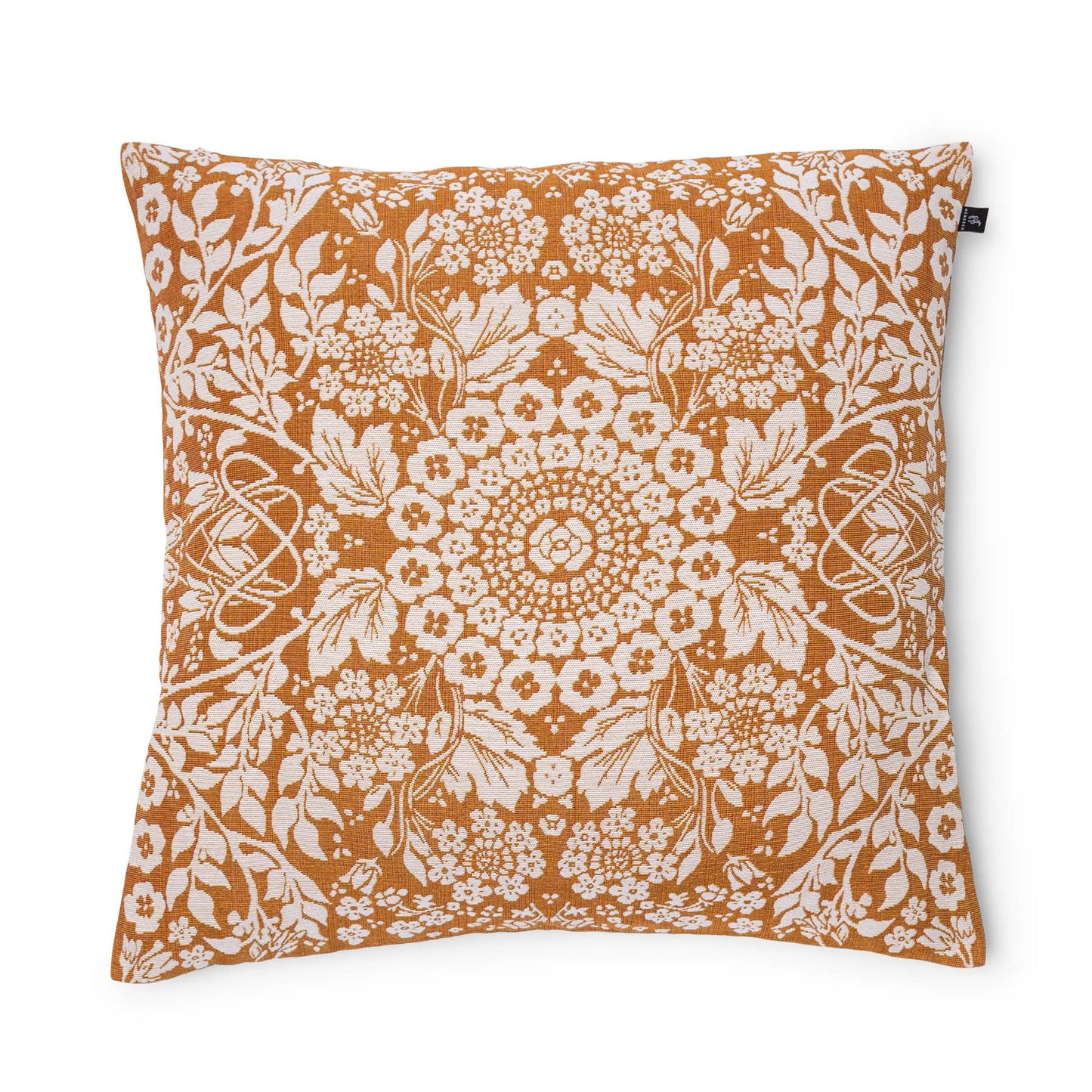 Golden Slumbers Art Nouveau modernized design with ornate patterns cushion cover